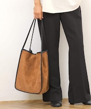 《追加》【IOMMI/イオミ】 syntetic suede big tote：バッグ