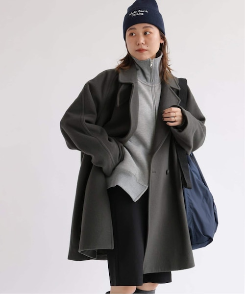 未使用⭐︎ジャーナルスタンダードレリューム尾州ウールモッサWブレストハーフコート WEB限定追加2》尾州ウールモッサWブレストハーフコート｜ジャーナル