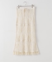 クラフト刺繍レーススカート