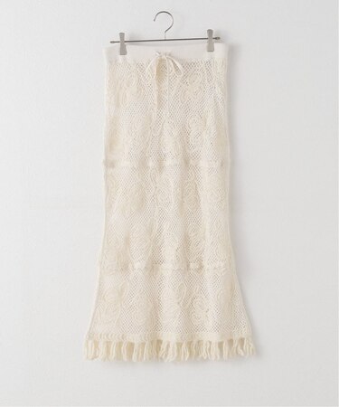 クラフト刺繍レーススカート