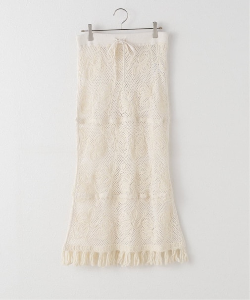 クラフト刺繍レーススカート