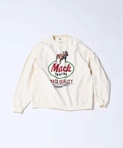 MACK TRUCKS / マック・トラックス 別注 フェード  プリント スウェット