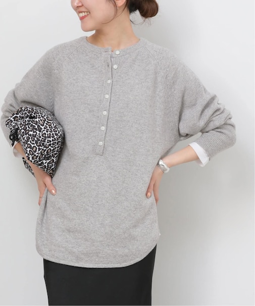 《追加》ウールミックス2WAYビッグプルオーバー