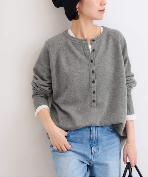 《追加》ウールミックス2WAYビッグプルオーバー