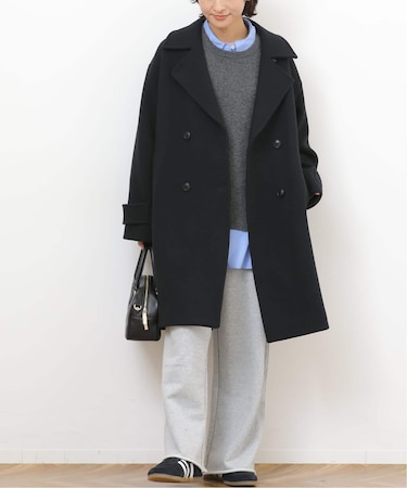 《追加》ピュアラムロングコクーンコート