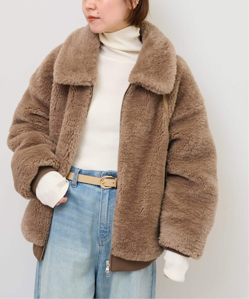 ファーショートブルゾン｜ジャーナルスタンダード レリュームの通販