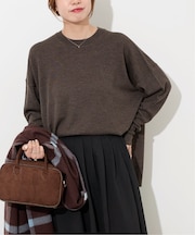 《追加3》BiellaYarnワイドクルーネックプルオーバー