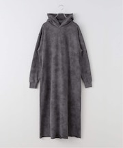 【PROVOKE/プロヴォーク】pigmented hoodie dress