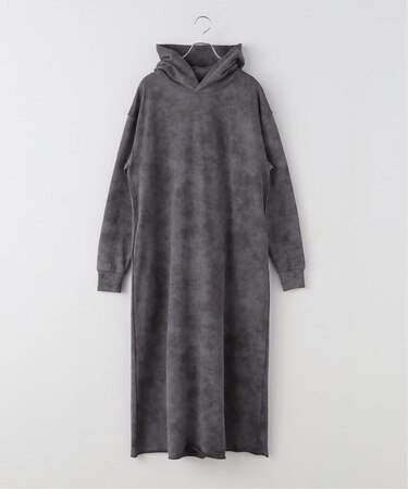 【PROVOKE/プロヴォーク】pigmented hoodie dress