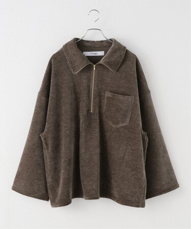 【PROVOKE/プロヴォーク】 corduroy half zip プルオーバー