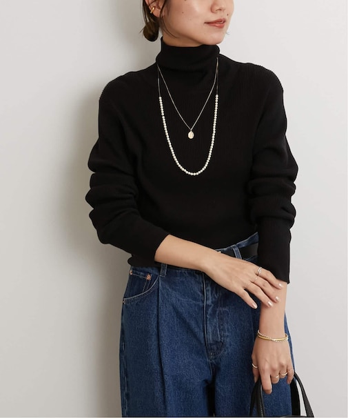 《追加3》スイスオーガニックコットンタートルネックプルオーバー