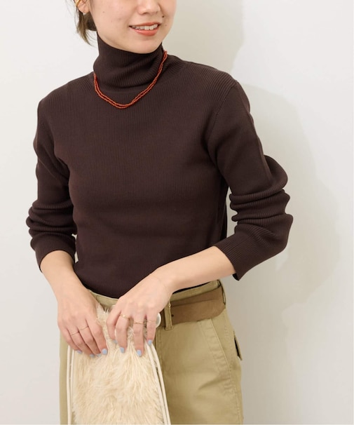《追加3》スイスオーガニックコットンタートルネックプルオーバー