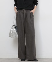 ウールミックスフラノイージーワイド