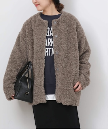 《追加》ボアカラーレスジャケット