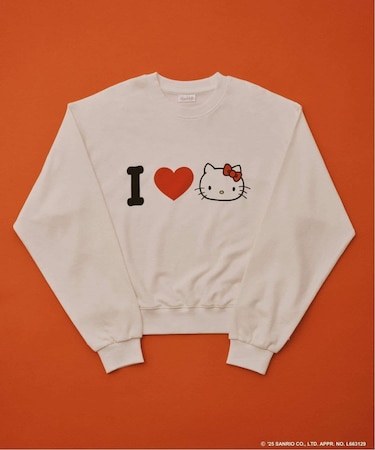 HELLO KITTY / ハローキティ プリントスウェット