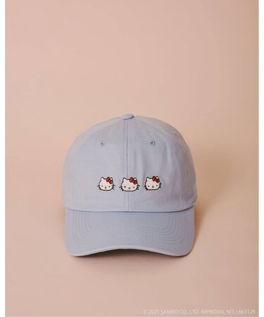 HELLO KITTY / ハローキティ 三連ハローキティキャップ