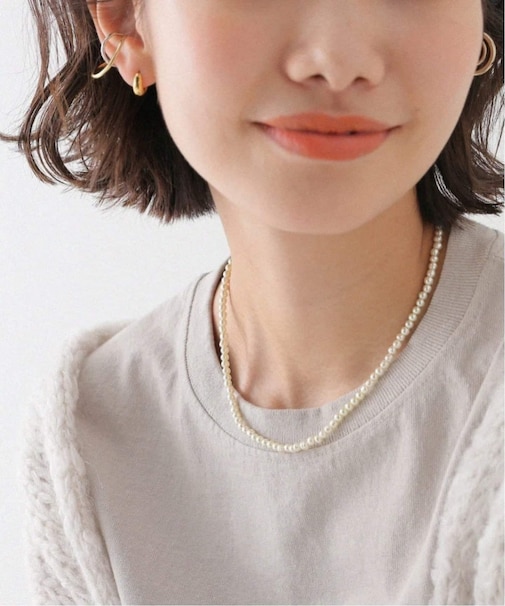 《追加》RELUMEガラスパールネックレス40cm