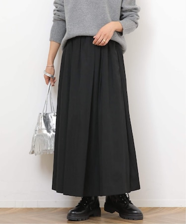 ギャザータックフレアスカート