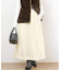 ギャザータックフレアスカート
