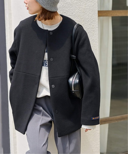 《追加2》スーパーファインビーバークルーネックコート