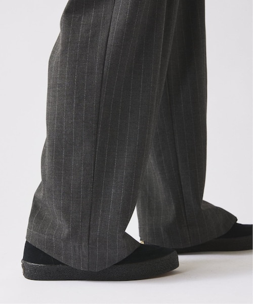 ヒールカット ルーズ ストライプ スラックス｜ジャーナルスタンダード