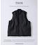 TAION / タイオン 別注 ヴァーチカルキルト リバーシブル ダウンベスト