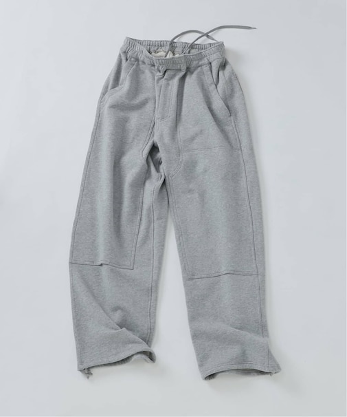 ループスウェット ダブルニー イージーパンツ