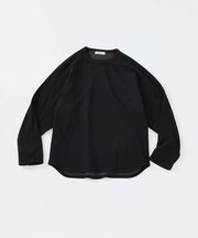 バックベロア サーマル クルーネック