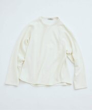 バックベロア サーマル クルーネック