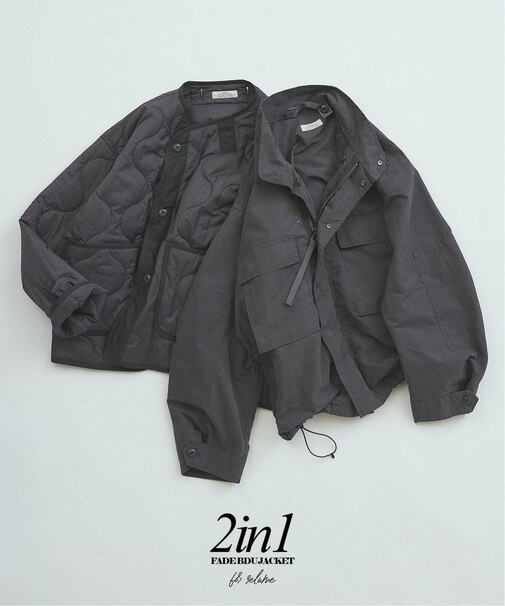 3WAYフェード BDU ジャケット / ライナー付き