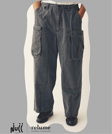 NULL TOKYO / ヌル トウキョウ 別注 アウトサイド ロング パンツ　