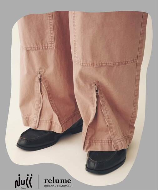 NULL TOKYO / ヌル トウキョウ 別注 アウトサイド ロング パンツ　