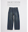 スモーキーデニム ワイドパンツ