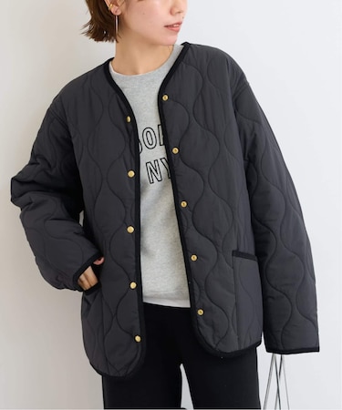 《追加2》コクーンキルティングブルゾン