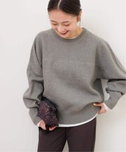 《追加》スウェットライクドルマンプルオーバー