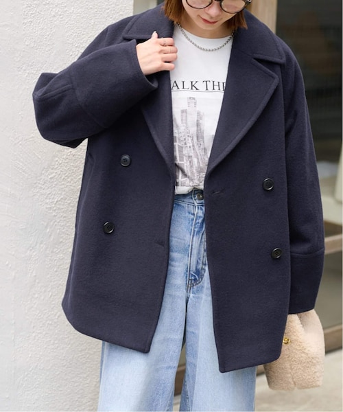 JOURNAL STANDARD 尾州ウールスーパー100モッサ 追加2》尾州ウールスーパー100モッサPコート｜ジャーナルスタンダード