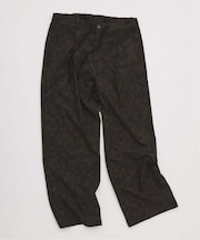 リーフパターン 1タック イージーパンツ