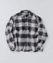 USAコットン フリンジネル バッファローチェックシャツ