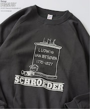 PEANUTS / ピーナッツ 別注 FANTASY A&G INC プリントスウェット WINTER