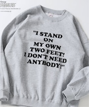 PEANUTS / ピーナッツ 別注 FANTASY A&G INC プリントスウェット WINTER