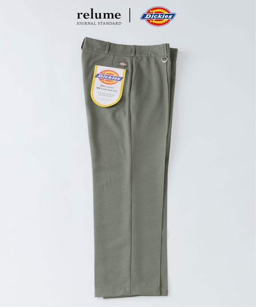 Lサイズ Dickies relume 別注 ピンタック ワイドスラックス Dickies / ディッキーズ 別注 ピンタック ワイドスラックス