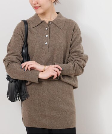 ウォッシャブルウールポロシャツ