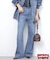 ［26SS新作］別注【LEVI’S】RIBCAGE WIDE LEG：デニム