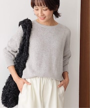 ［26SS新作］テープヤーンニュアンスプルオーバー