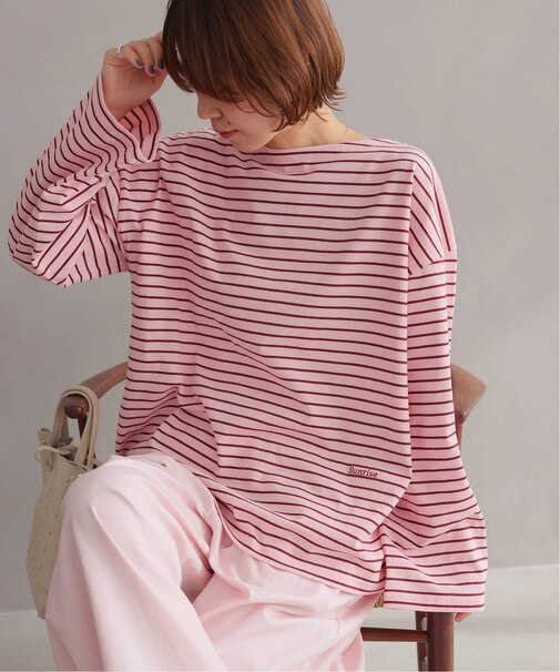 ONE DAYロゴボーダープルオーバー