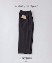 バルジ ツイル 1タック ”レイジー” スラックス