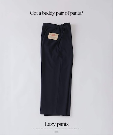 バルジ ツイル 1タック ”レイジー” スラックス