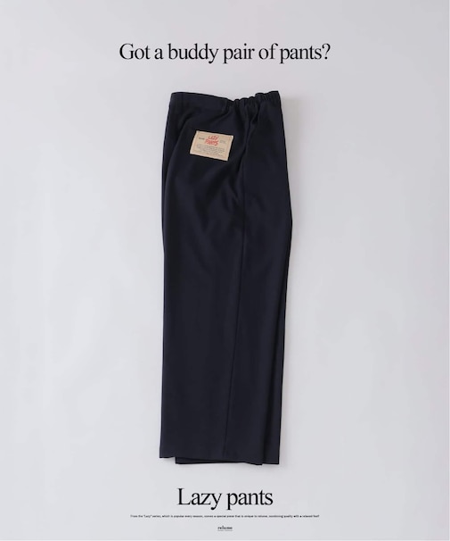 バルジ ツイル 1タック ”レイジー” スラックス