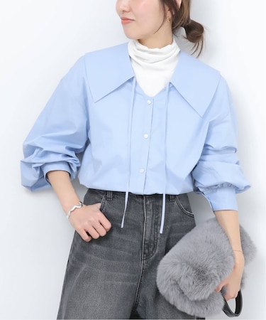 《追加 / 新色》ビッグカラーブラウス