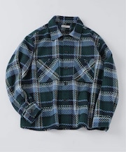 バスケット ツィードチェック CPO シャツブルゾン